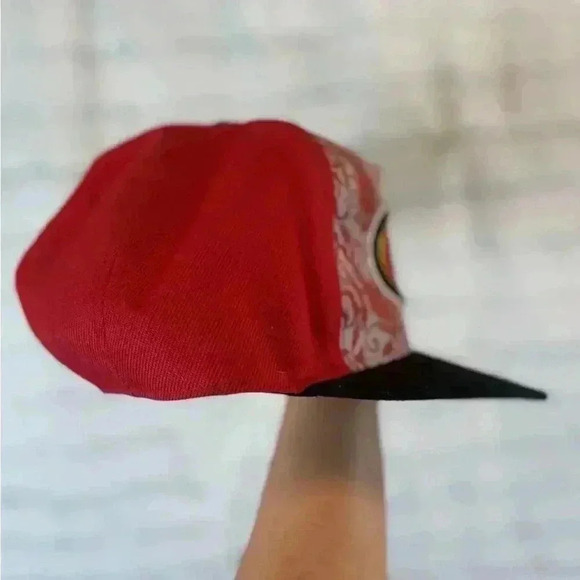 SAN FRANCISCO 49ERS New Era Niners NFL Red  Gray Paisley Snapback Hat Cap Custom - Picture 9 of 13